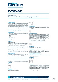 Farba sitodrukowa UV – EVOPACK